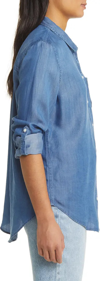 Casual Chambray Button-Up Shirt | Nordstrom