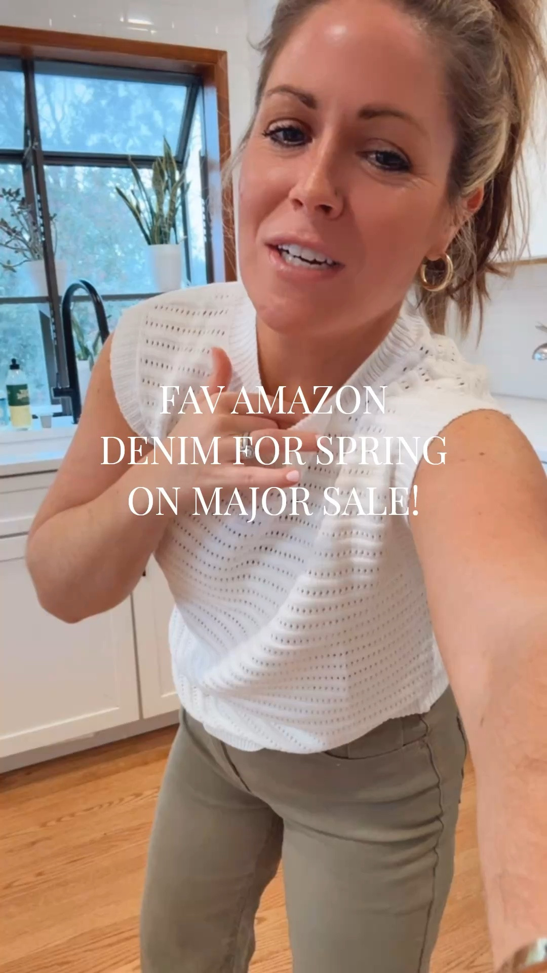 Fav Amazon Spring Denim on major sale! Wearing a 4.

#LTKootd #LTKPetite #LTKSaleAlert