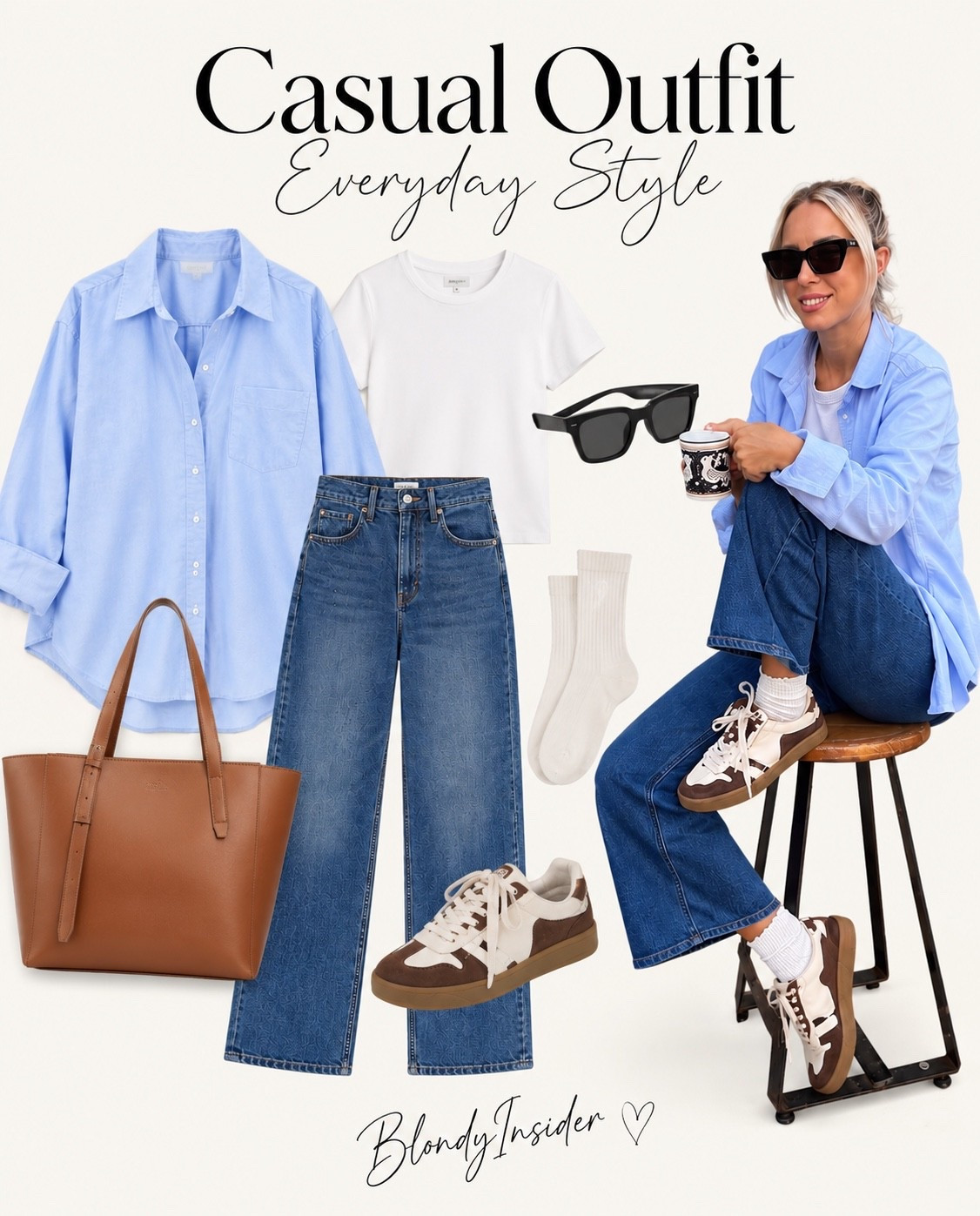 The casual everyday outfit that looks effortlessly put together without even trying 🤎✨

#LTKstyletip #LTKfindsunder100 #CasualOutfit #EverydayStyle #OOTD

#LTKgrwm #LTKootd #LTKWorkwear