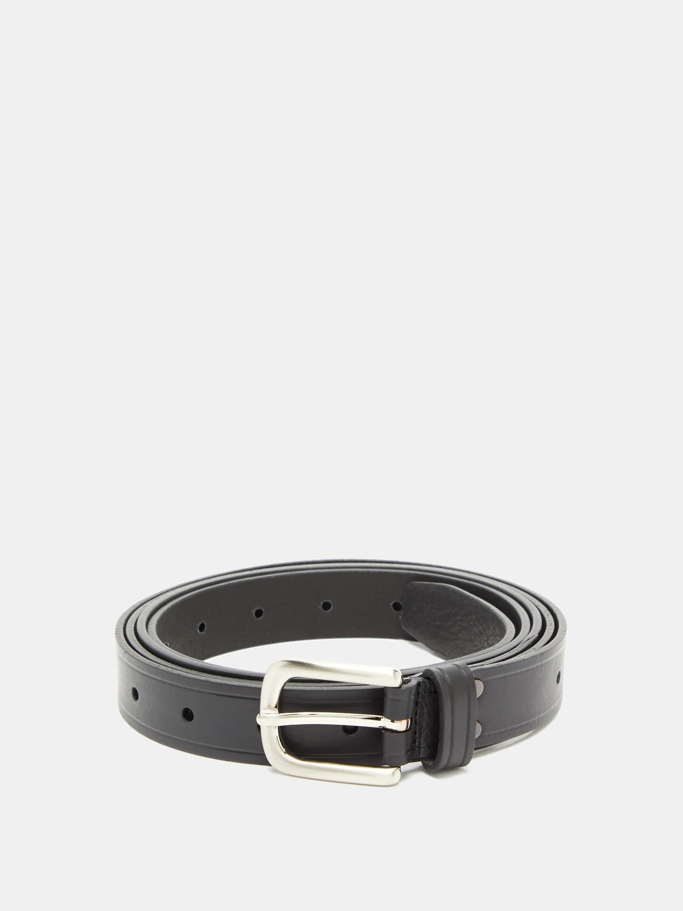 Multi-hole double-wrap leather belt | Raey | Matches (UK)