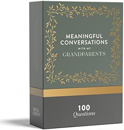 Meaningful Conversations with My Grandparents: A Conversation Card Deck to Deepen Your Family's C... | Amazon (US)