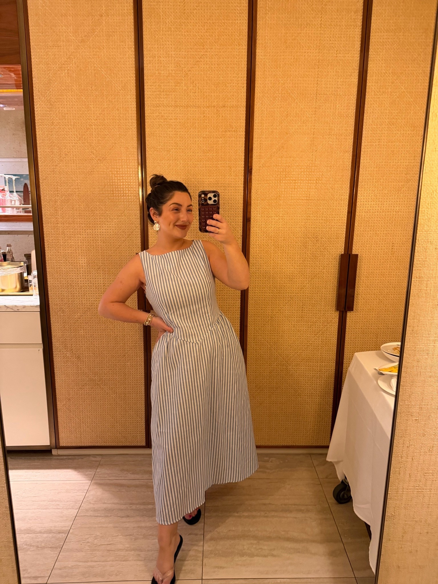 Vacay dinner Outfit!!
Linen dress i’m in a small!
Shoes are old but linked similar! 
Earrings are soooo cute!
Lip color wherever walnut
Hair perfume smells soooo good/ amber shores

#LTKTravel #LTKPetite #LTKootd