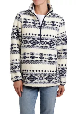 Vintage Threads  Women's Printed Half Zip Sherpa | Tractor Supply