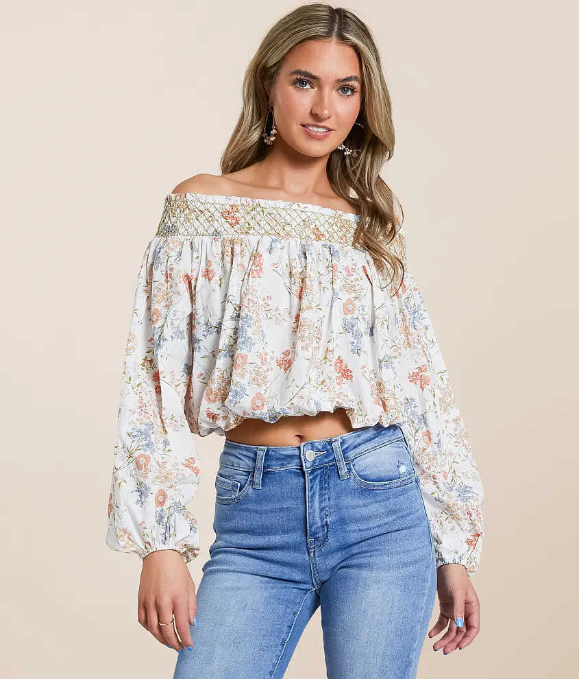 Floral Off The Shoulder Top | Buckle