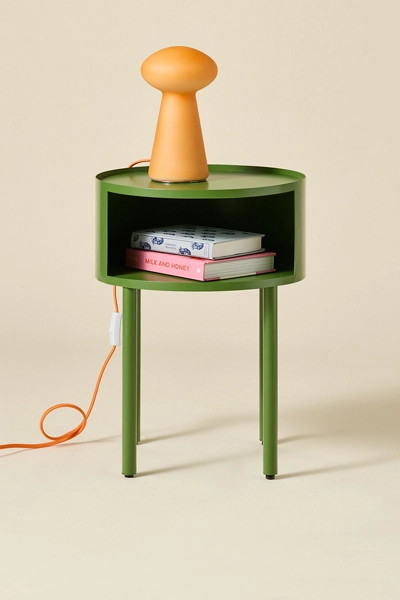 Lucie Iron Cutout Storage Nightstand | Urban Outfitters (US and RoW)
