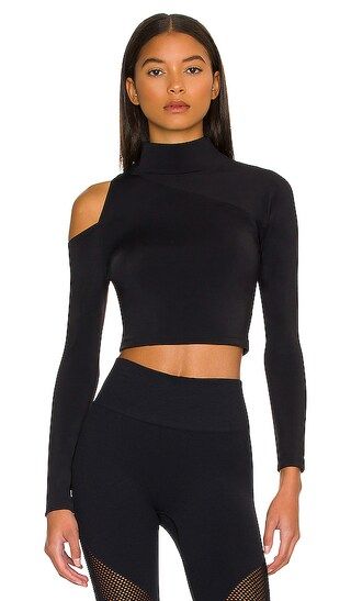 Outlaw Blackout Crop Top in Black | Revolve Clothing (Global)