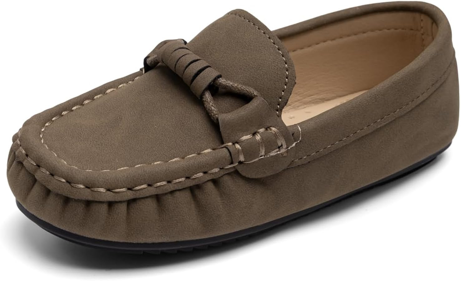 Miamooi Toddler Boys Girls Wedding Dress Shoes Little Kid Slip On Loafers School Uniform Moccasin... | Amazon (US)