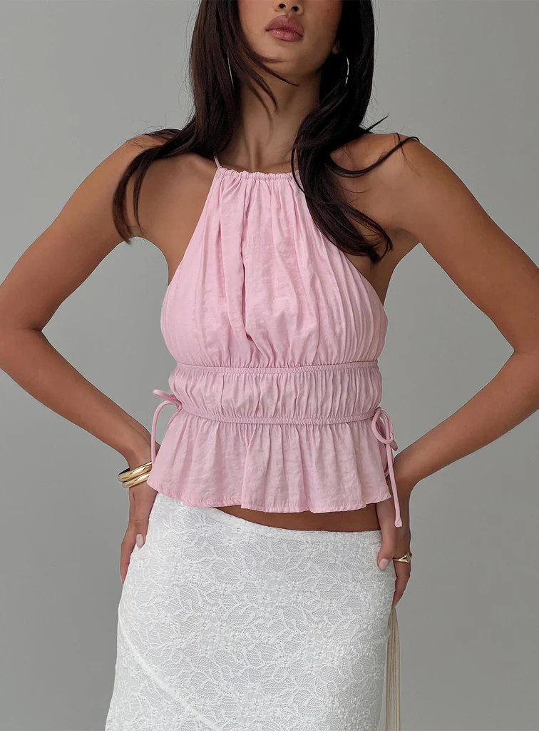 Rozier Top Pink | Princess Polly US
