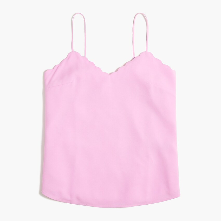 Scalloped cami top | J.Crew Factory