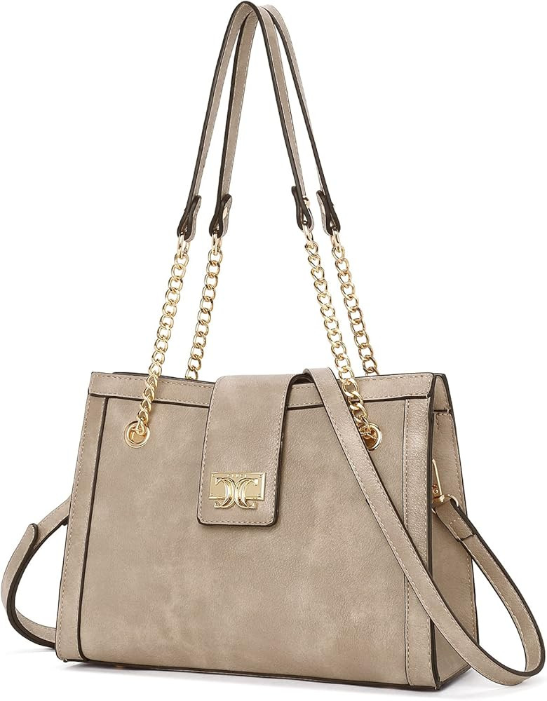 CLUCI Satchel Purses and Handbags for Women Leather Totes Designer Ladies Crossbody Shoulder Bag | Amazon (US)