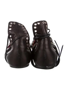 Leather Ballet Flats w/ Tags | The RealReal