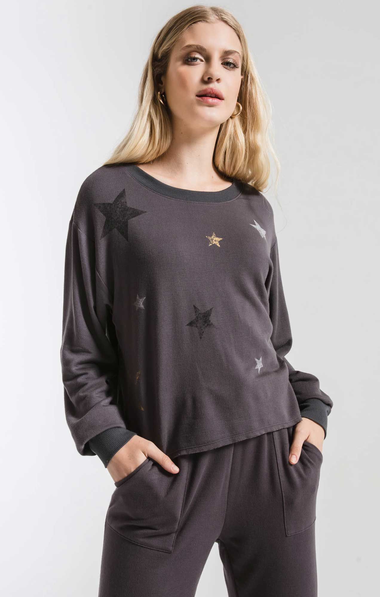 The Foiled Star Pullover | Z Supply