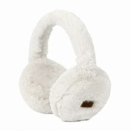 C.C Sherpa Earmuffs Cozy & Soft Ear Warmers for Women & Men Ivory | Walmart (US)