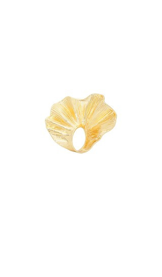 Celeste Ring in Shiny Brass | Revolve Clothing (Global)