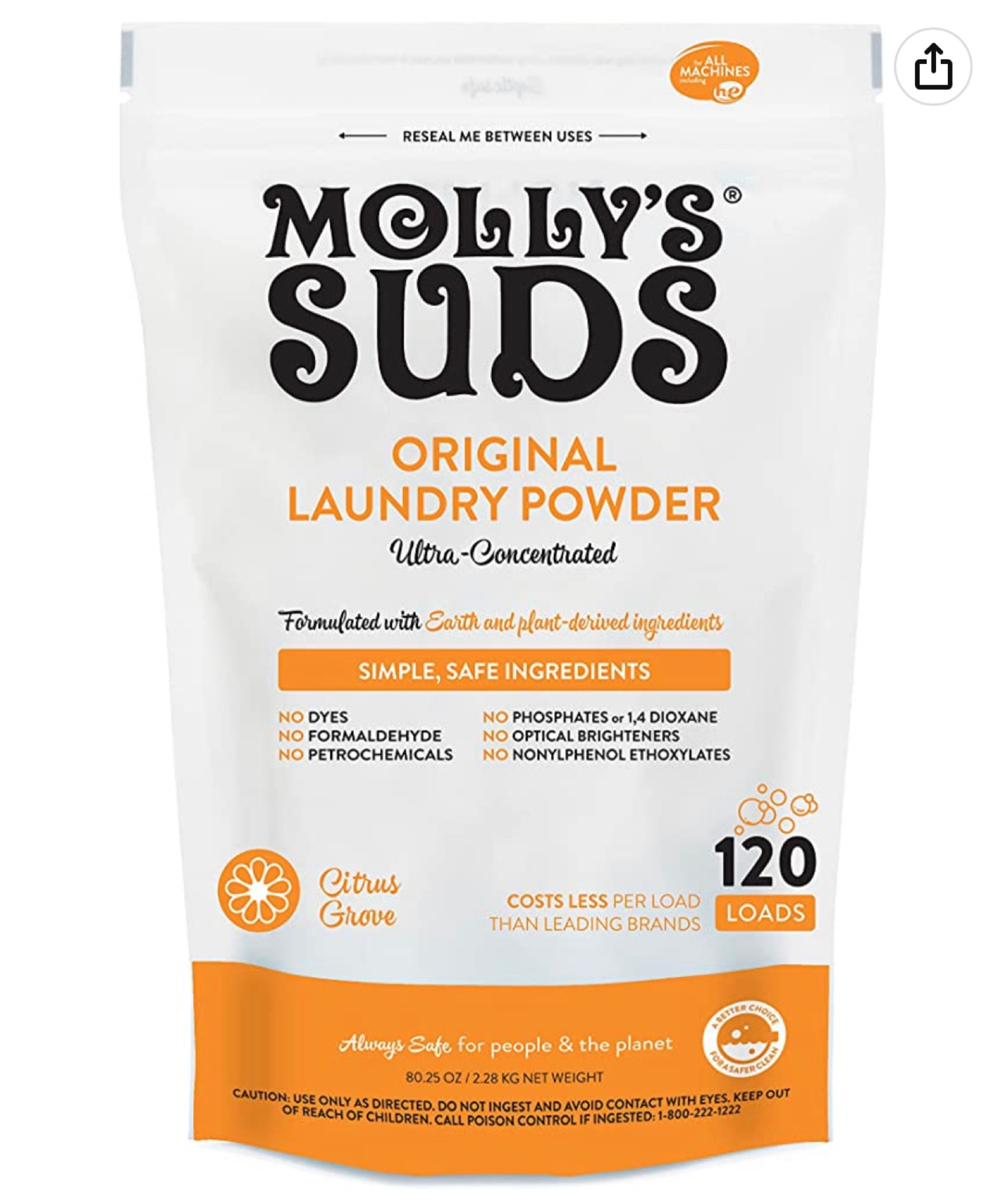 Loving these clean ingredient laundry products!
