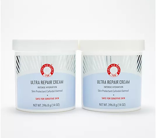 First Aid Beauty 14oz Ultra Repair Cream Duo - QVC.com | QVC
