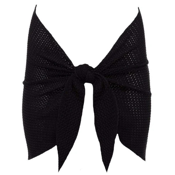 black crochet
              Sarong | Montce