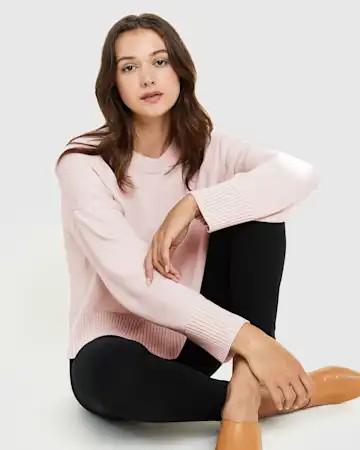 100% Organic Cotton Boyfriend Crew | Quince