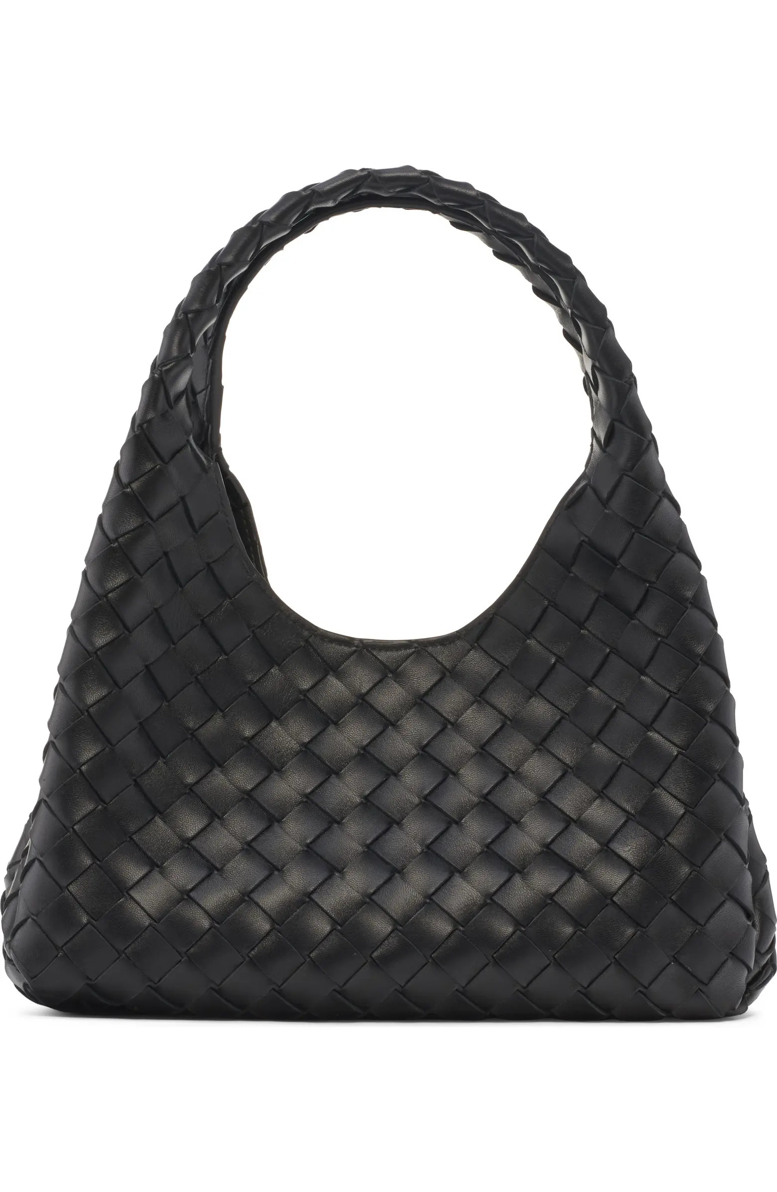 Small Campana Intrecciato Leather Shoulder Bag | Nordstrom