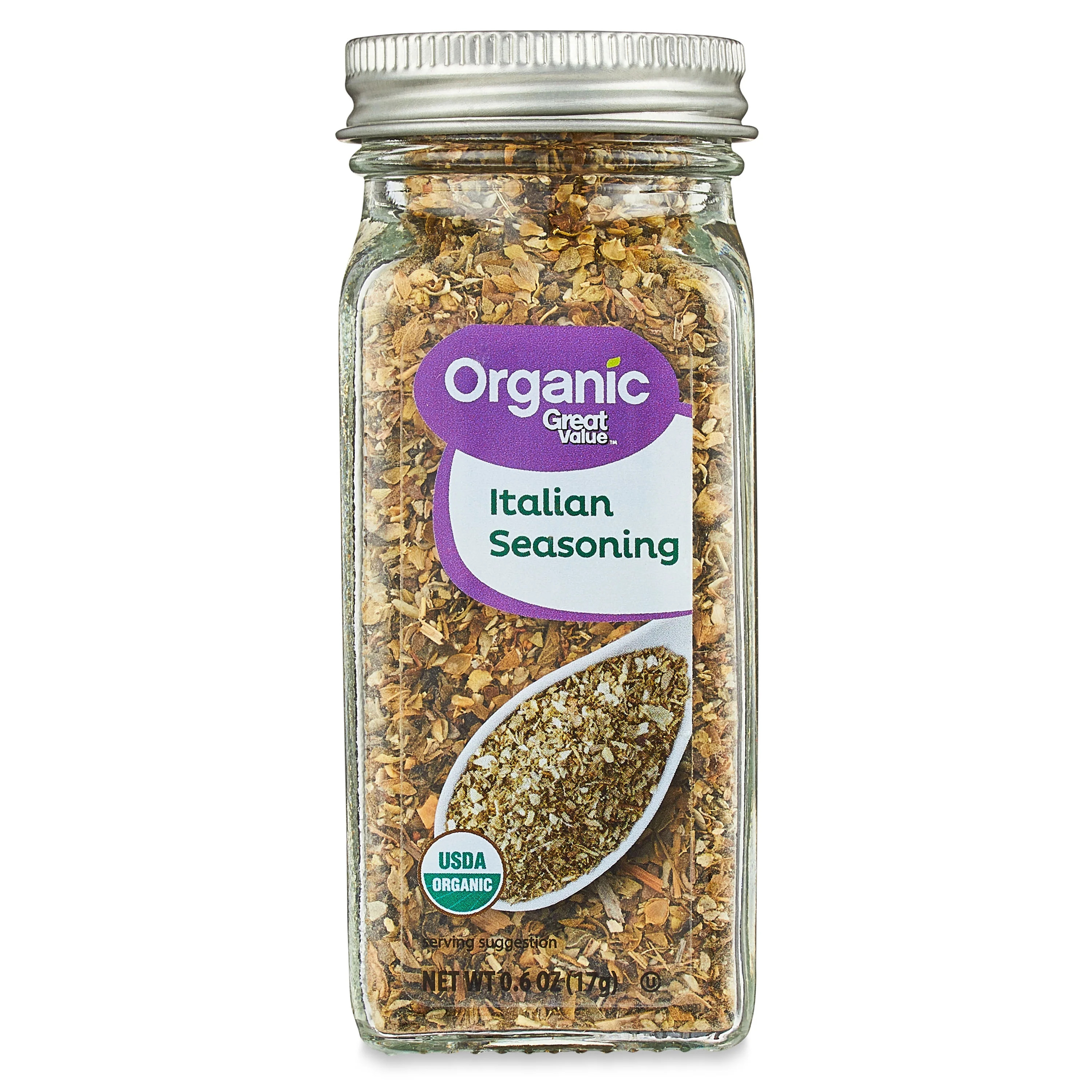 Great Value Organic Italian Seasoning, 0.6 oz | Walmart (US)