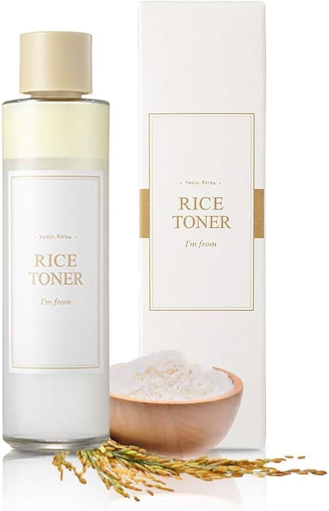 [I'm From] Rice Toner, 5.07 fl oz | 77.78% Rice Extract from Korea, Glow Essence with Niacinamide... | Amazon (US)