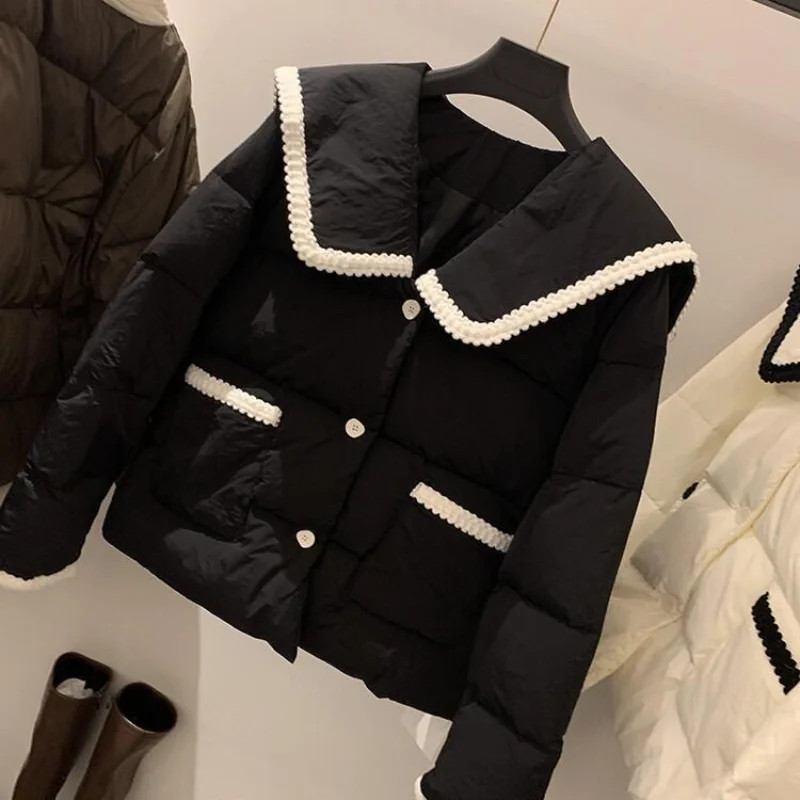 130.71R$ 44% de desconto|Deeptown-veste Courte Rembourrée Harajuku Pour Femme, Manteau Gothique ... | Aliexpress BR (BR)