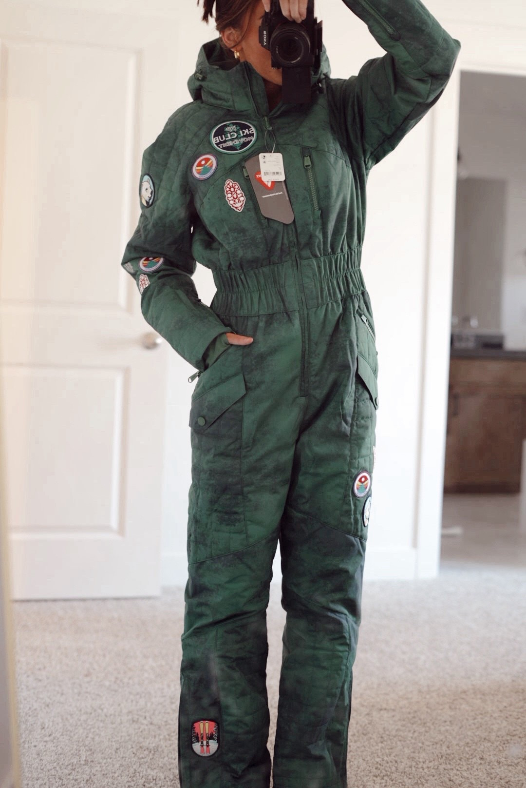 The fact that this used to be $748!! Insane. Snagged it for under $100 I LOVE it! High quality and the patches have me🤩