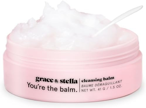 grace & stella Cleansing Balm - Travel Size Makeup Remover - Deep Cleansing & Hydrating Face Clea... | Amazon (US)