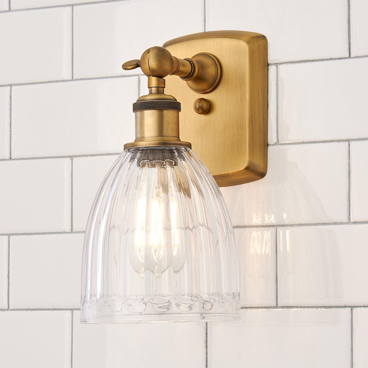 Vintage Update Bath Sconce | Shades of Light