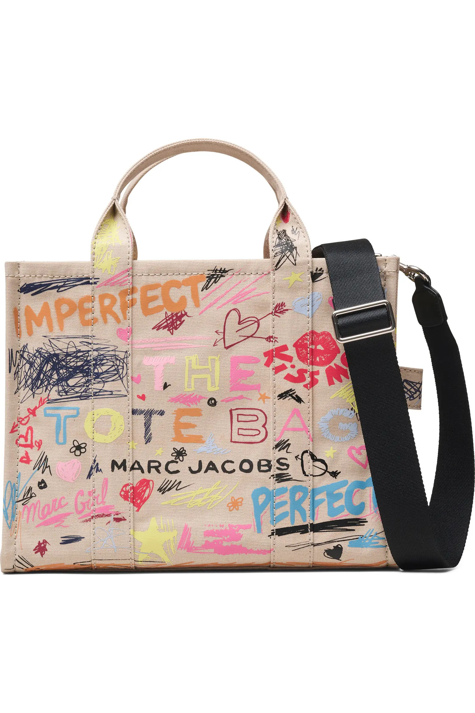 The Punk Scribble Medium Canvas Tote Bag | Nordstrom | Nordstrom