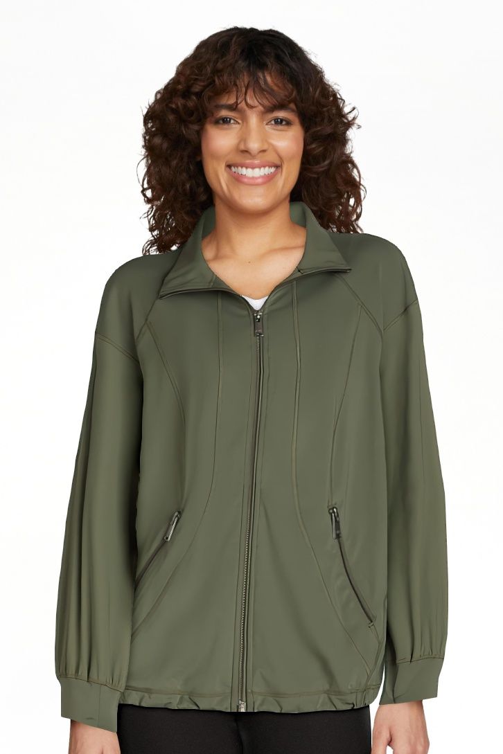 Avia Women's Seamed Vented Jacket with Zip Pockets, Sizes XS-XXXL - Walmart.com | Walmart (US)