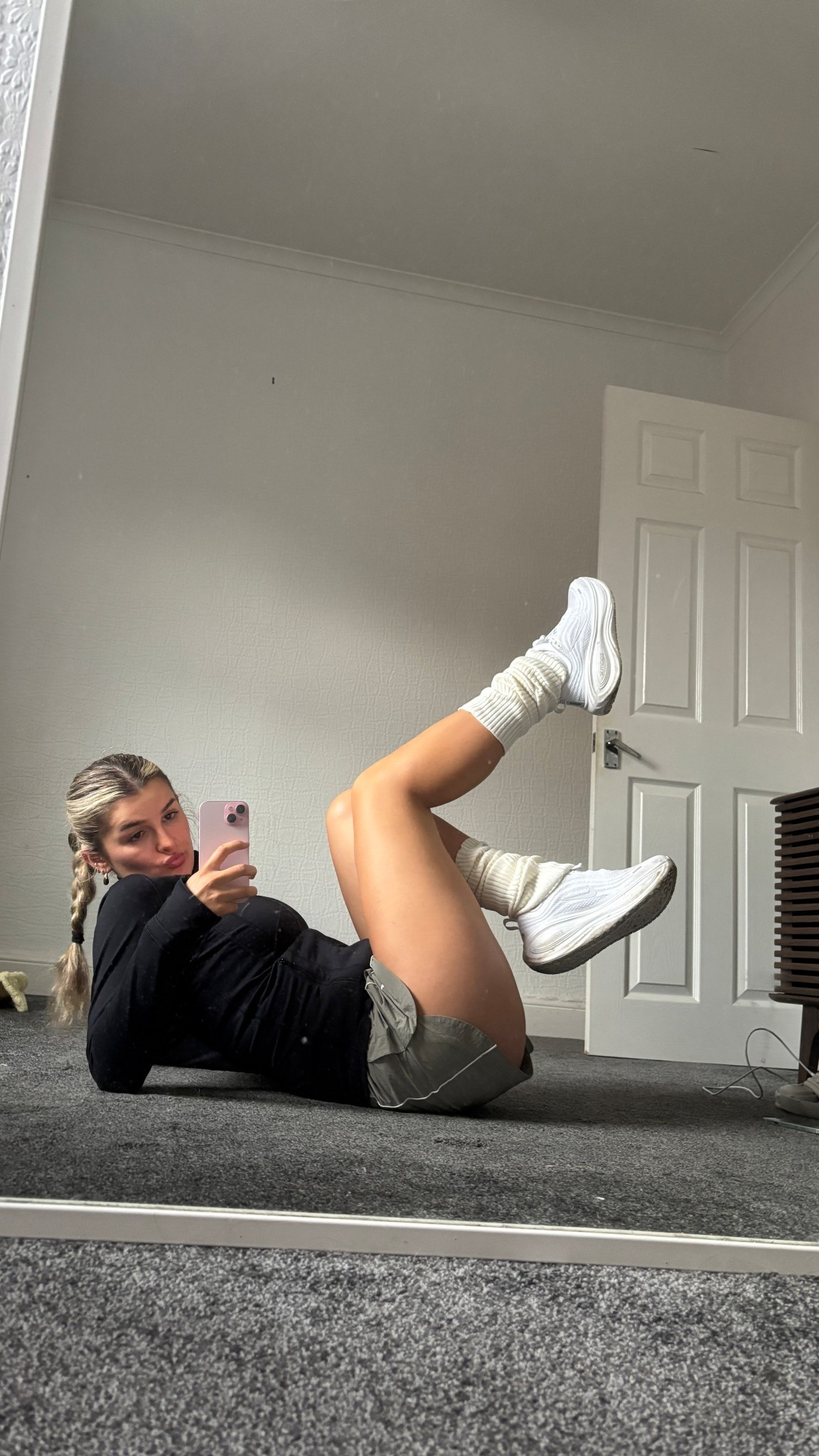 Treadmill run outfit!!🤘🏻🤠