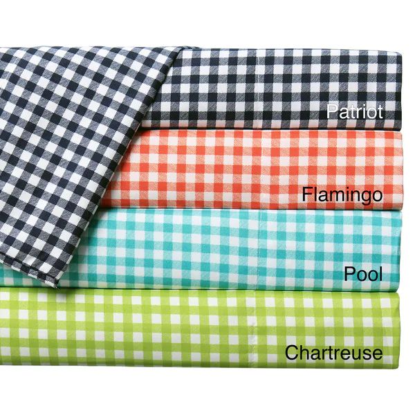 http://www.overstock.com/Bedding-Bath/Expressions-Gingham-Printed-Easy-Care-Sheet-Sets/8909902/produ | Bed Bath & Beyond
