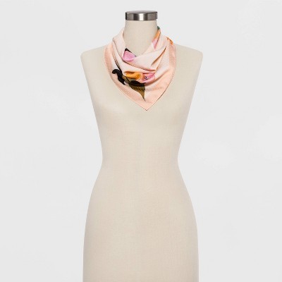 Women's Square Neckerchief - A New Day™ Peach | Target