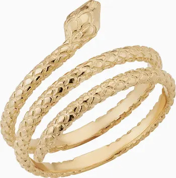 Oradina 14K Gold Snake Charmer Ring | Nordstrom | Nordstrom