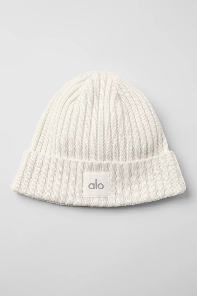 Cashmere Blend Rib Beanie | Alo Yoga (US)