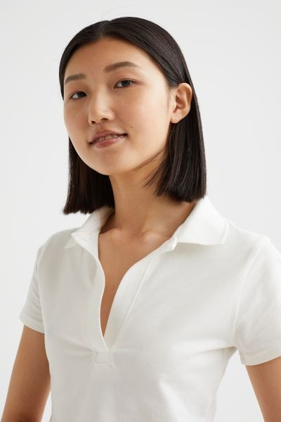 Collared Crop Top | H&M (US + CA)