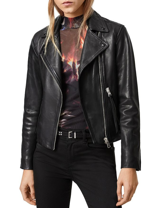 Dalby Leather Biker Jacket | Bloomingdale's (US)