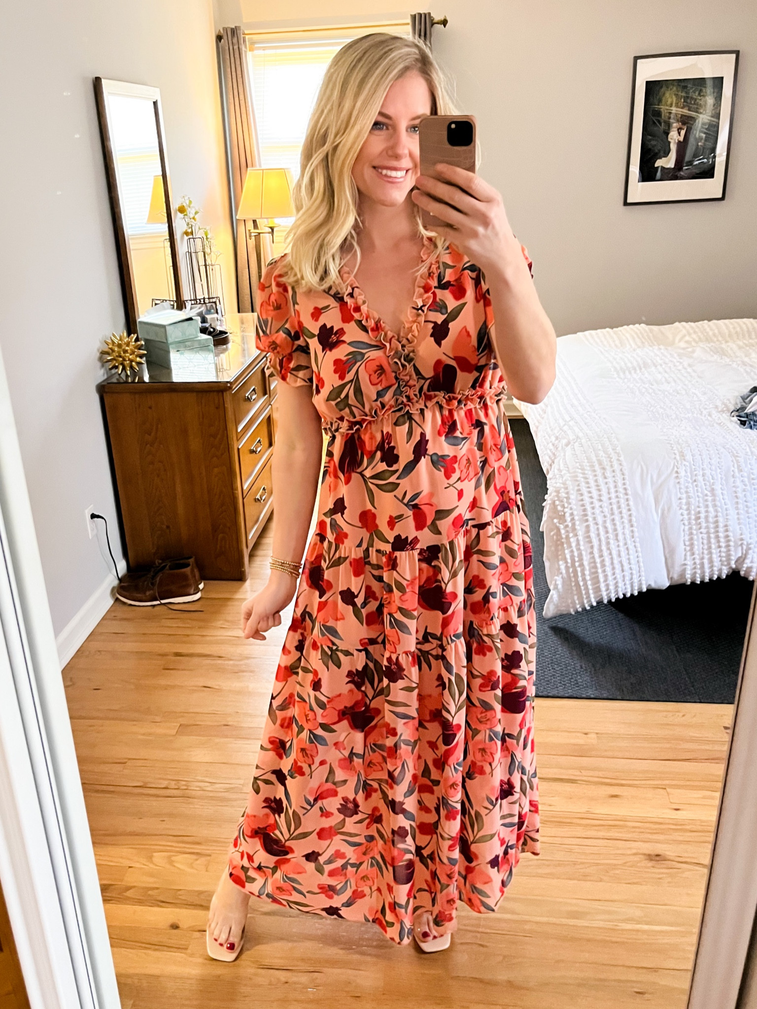 The perfect spring dress! Size small. Code JACQUELINE10 saves 10% 

Wedding guest. Spring dress. Maxi dress. Graduation dress. Easter dress. 

#LTKFind #LTKunder50 #LTKwedding