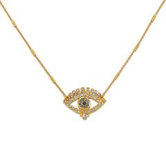 Calista Evil Eye Necklace | Sequin