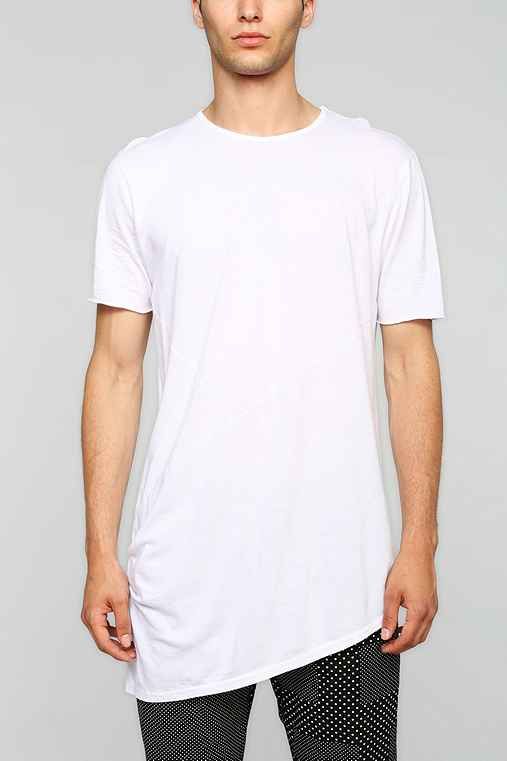 Drifter Russell Angle Hem Wide-Neck Tee | Urban Outfitters US