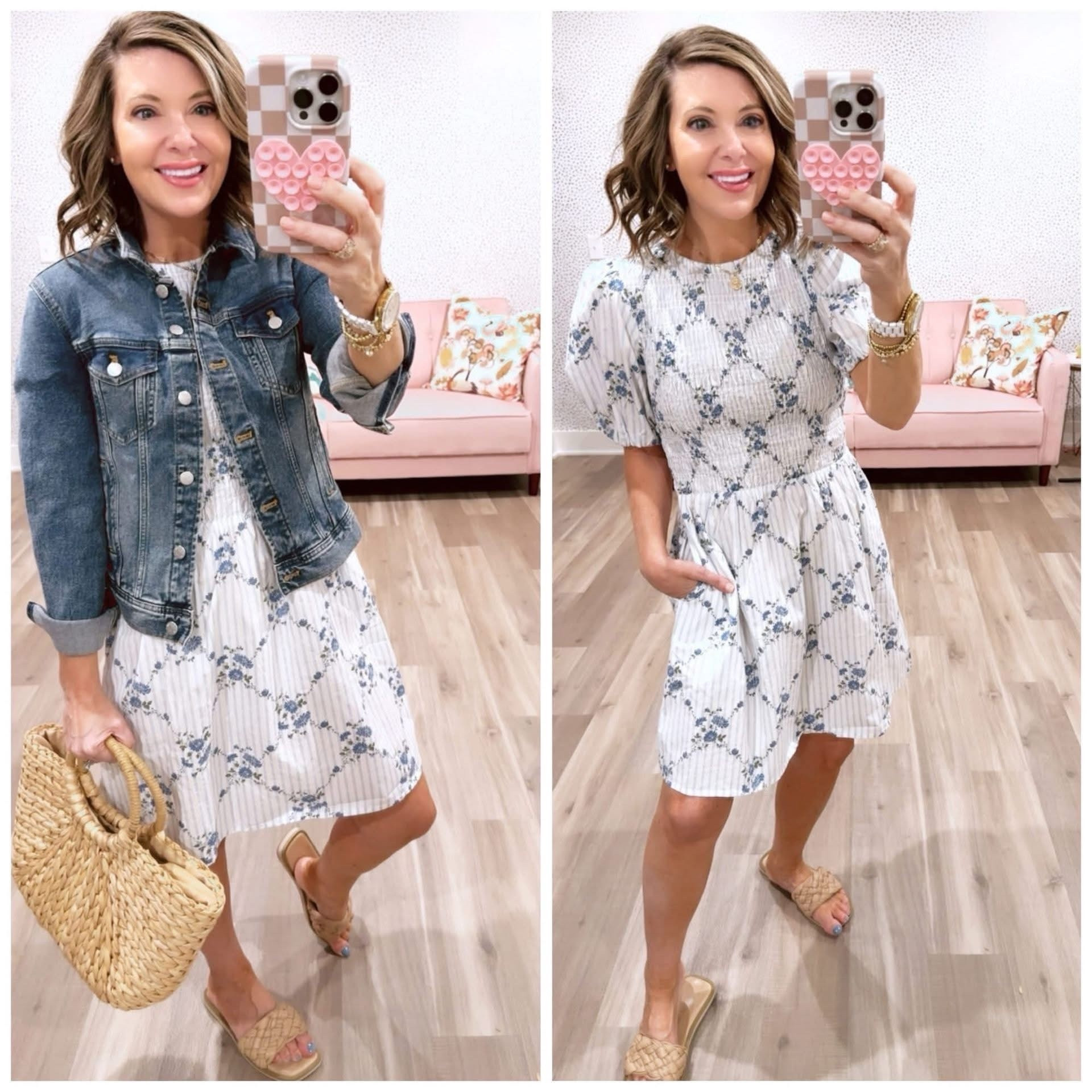 50% OFF and down to $22 right now! This superrr cute dress! ❤️ I’m wearing an XS, but I returned it for a small. Fits me wayyy better! Has pockets! 

Dropping 🔗👇

#LTKSaleAlert #LTKSpringSale