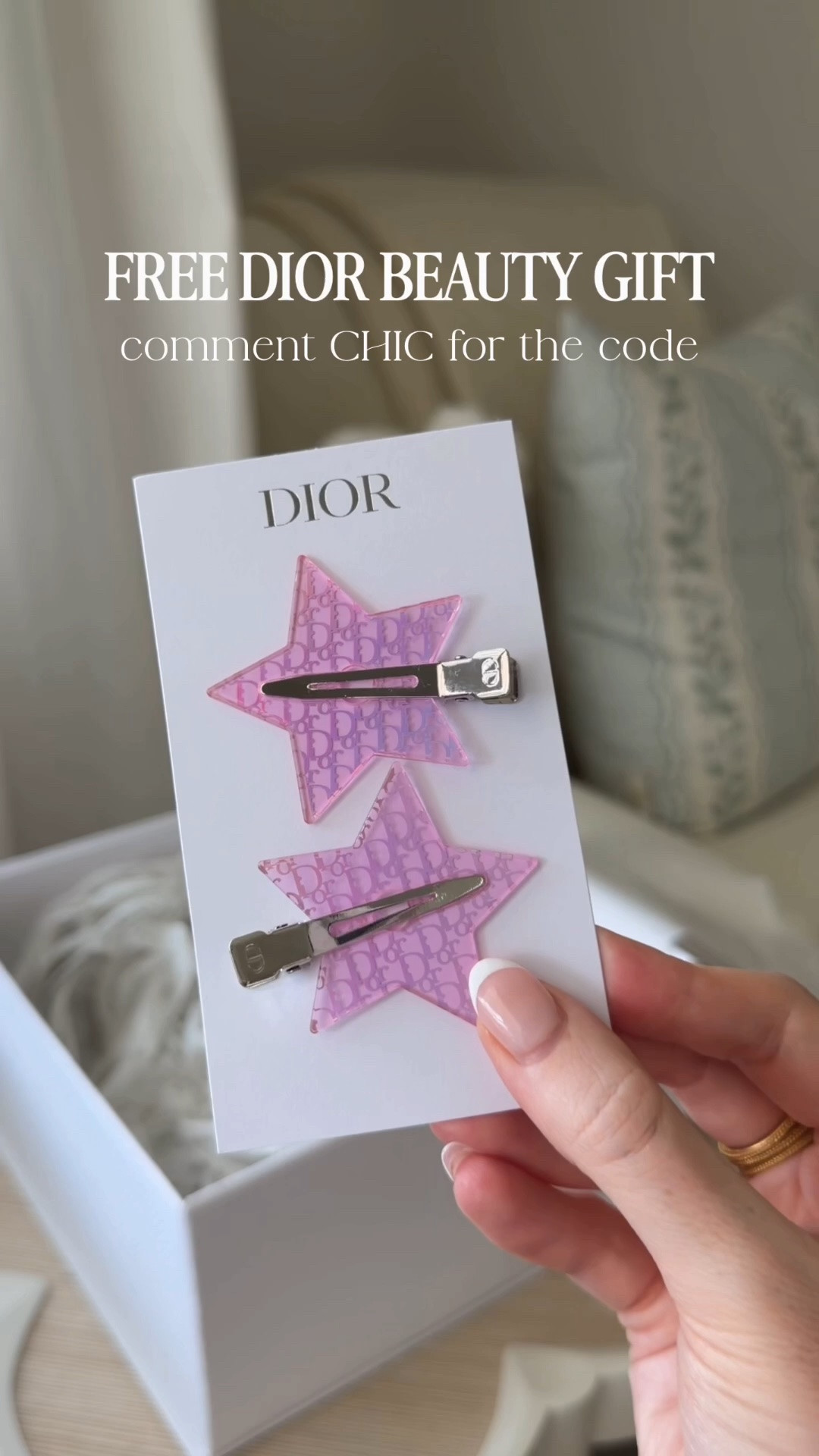 Use code HAPPYSUMMER for these free Dior hair clips gift with purchase on your order of $175+ - linking my recent order below 💕

Dior beauty codes // Dior beauty freebies June // luxury makeup

#LTKSeasonal #LTKBeauty