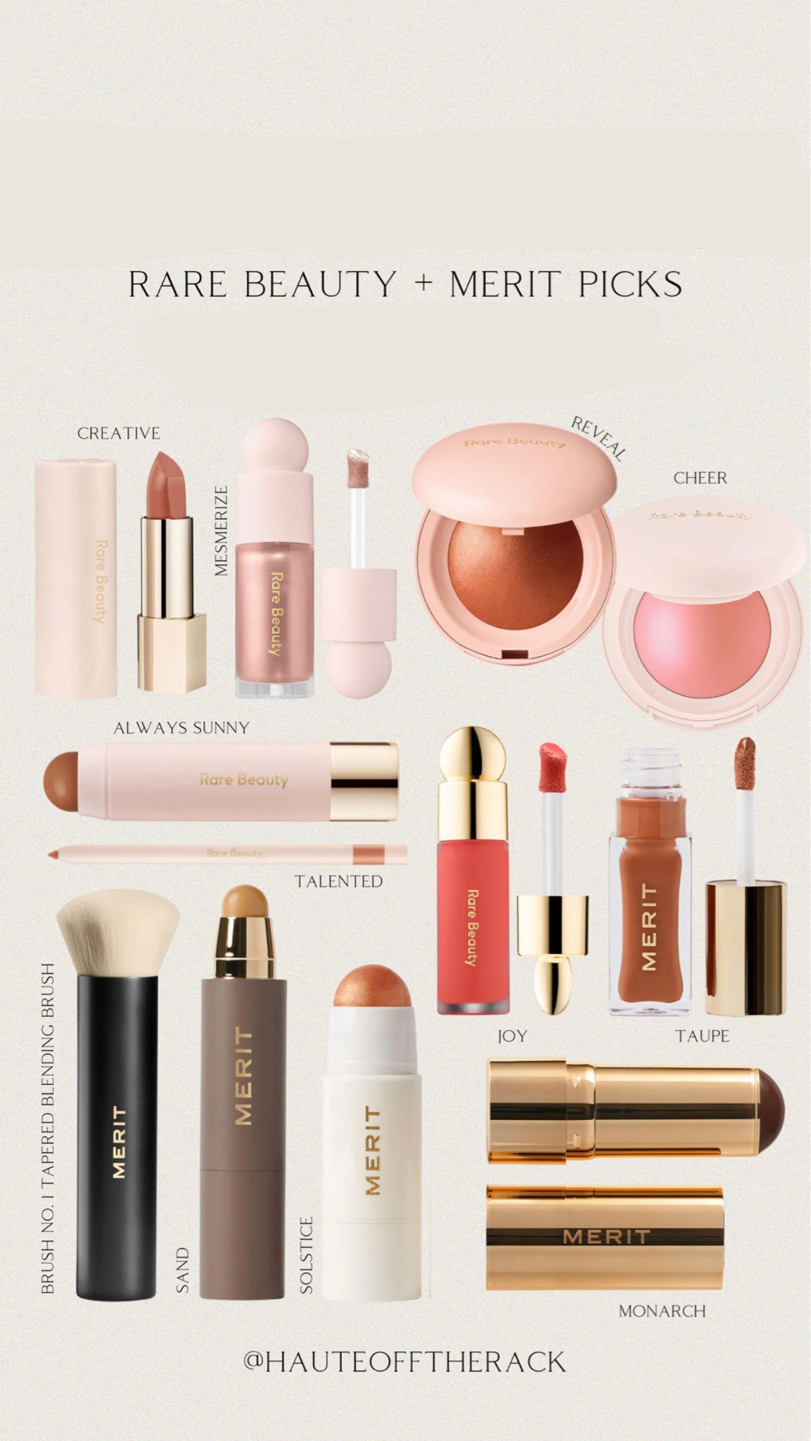 I absolutely love using my merit and rare beauty products. This blush is beautiful and shimmery for the summer. #rarebeauty #merit #sephora 

#LTKbeauty #LTKfindsunder100