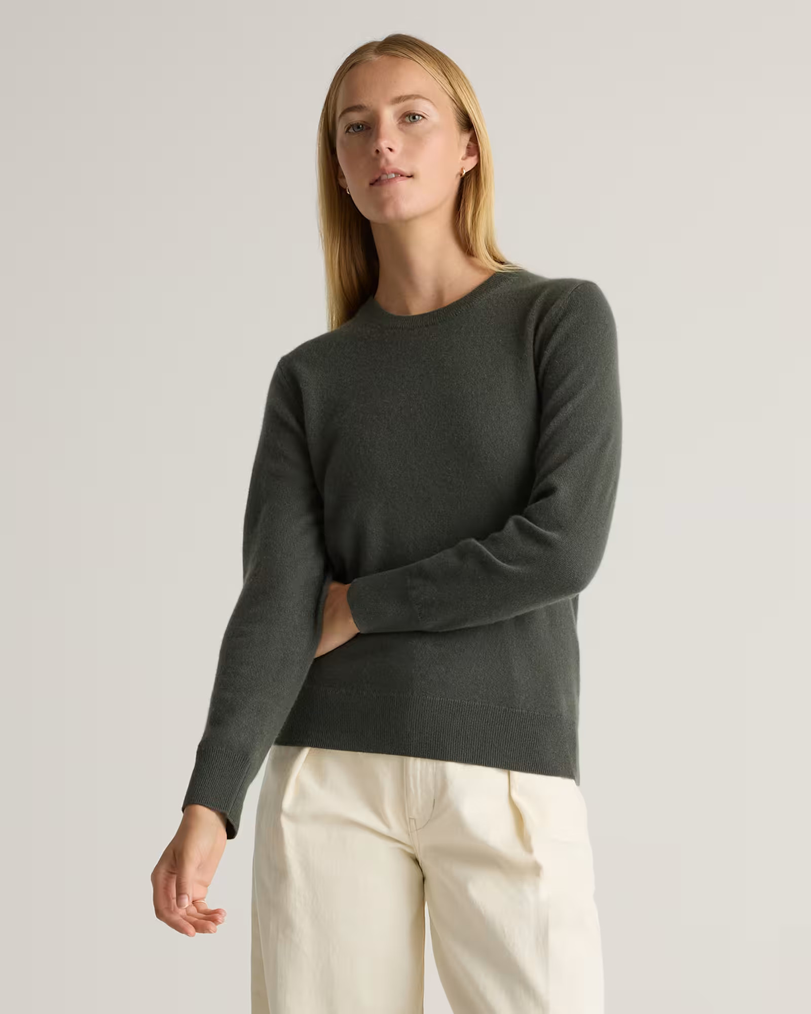 Mongolian Cashmere Crewneck Sweater | Quince