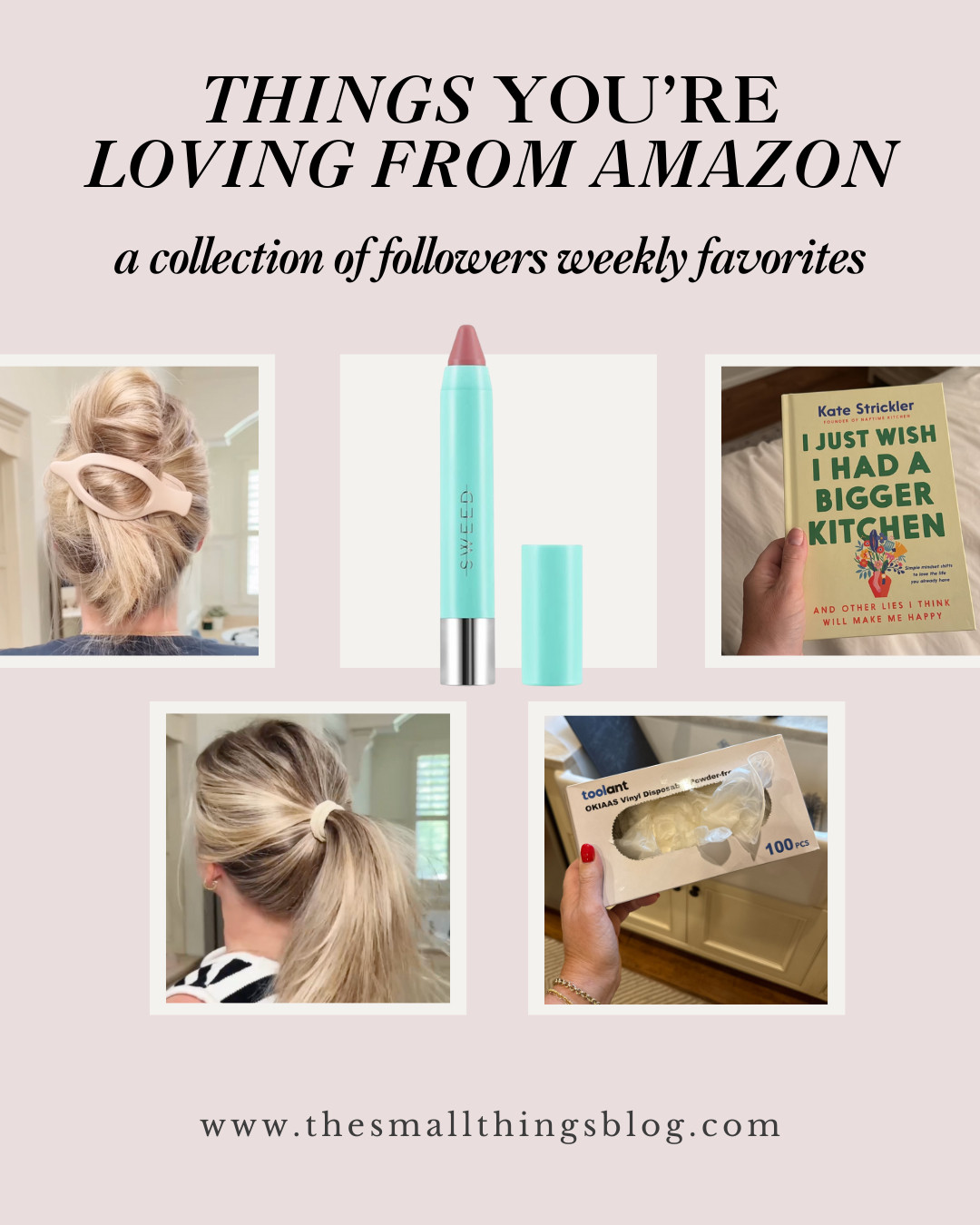 things youre loving from amazon, beauty amazon finds, kate strickler, naptime kitchen, sweed 

 #LTKSeasonal #LTKFindsUnder50 #LTKBeauty