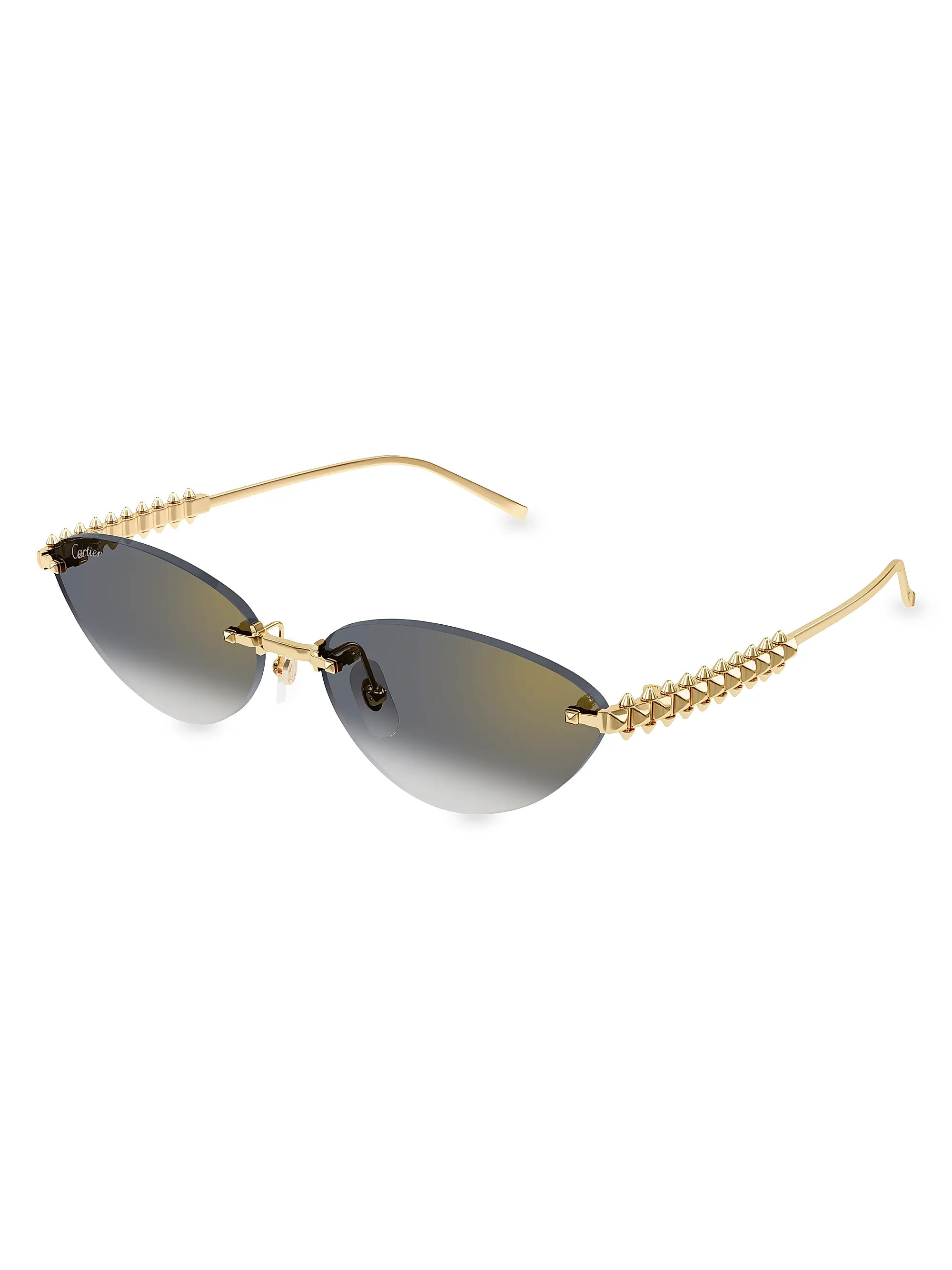 Clash De Cartier 58MM Cat-Eye Sunglasses | Saks Fifth Avenue
