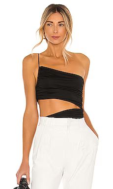 superdown Veronica Cut Out Bodysuit in Black from Revolve.com | Revolve Clothing (Global)