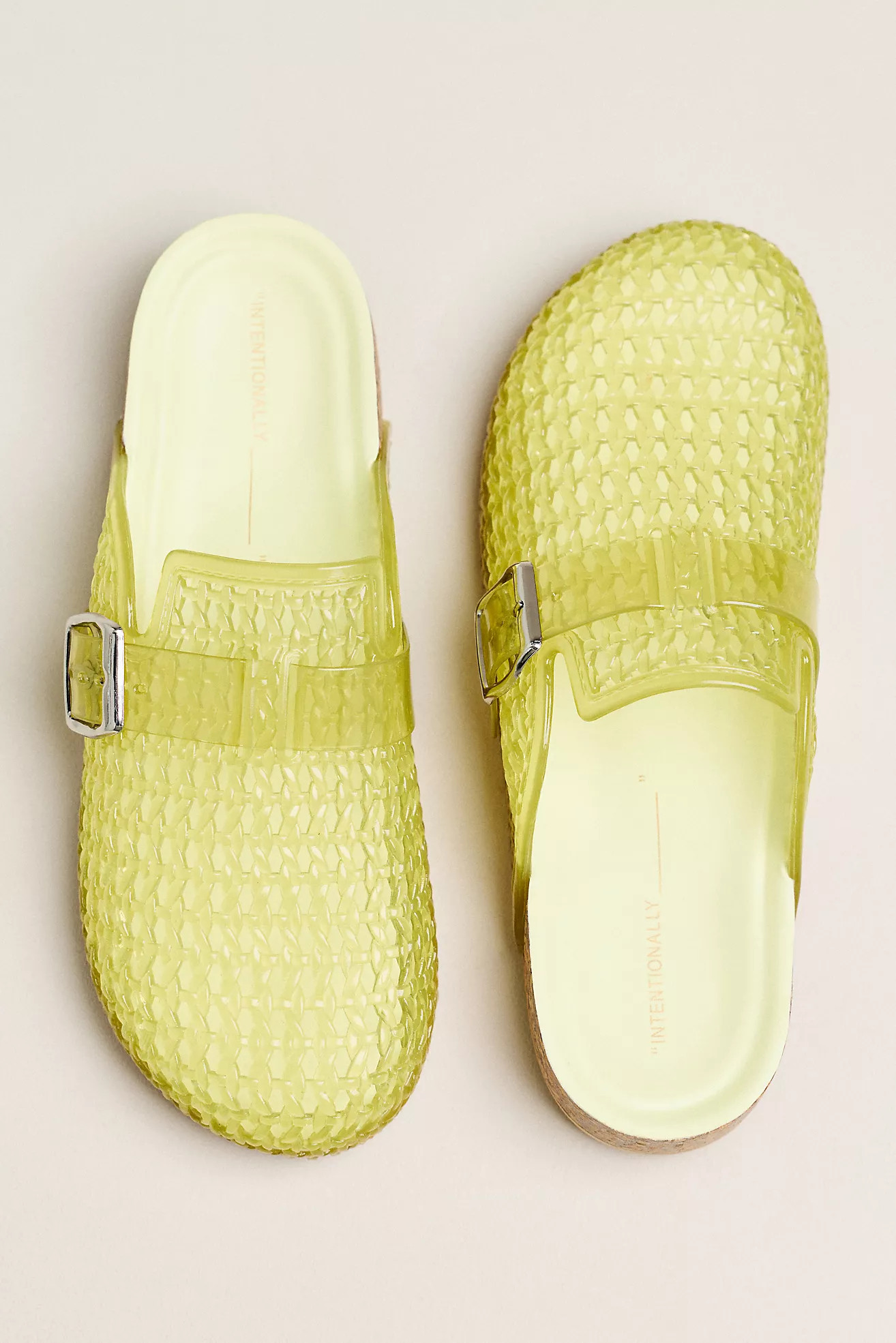 Intentionally Blank Buckle Mules | Anthropologie (US)