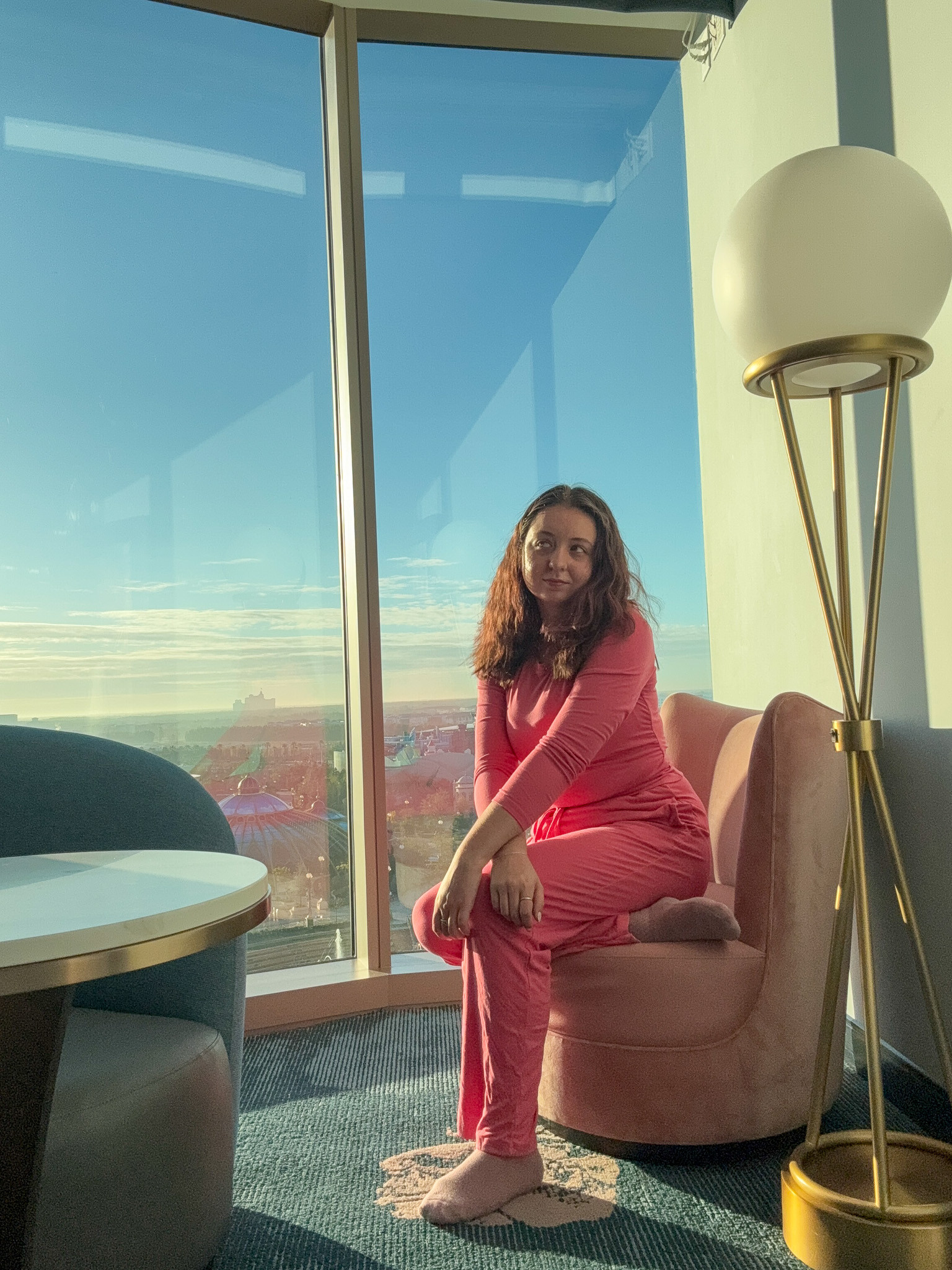 making travel days less sad with a perfectly pink and affordable loungewear set 

 